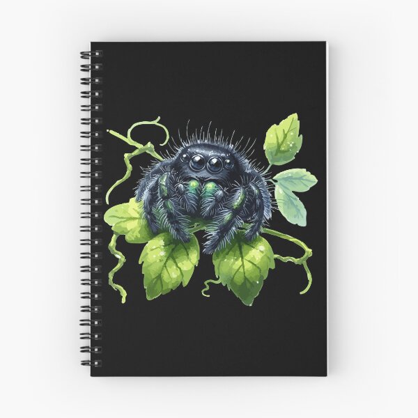 Item preview, Cute Jumping Spider Phidippus Audax designed and sold by TomFrontierArt.