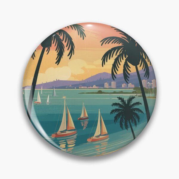 Item preview, Chula Vista Vintage Travel Poster designed and sold by TravelerRat.