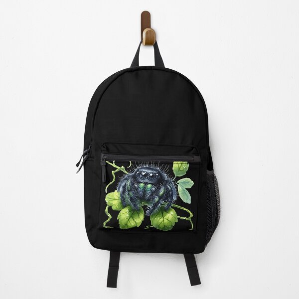 Item preview, Cute Jumping Spider Phidippus Audax designed and sold by TomFrontierArt.