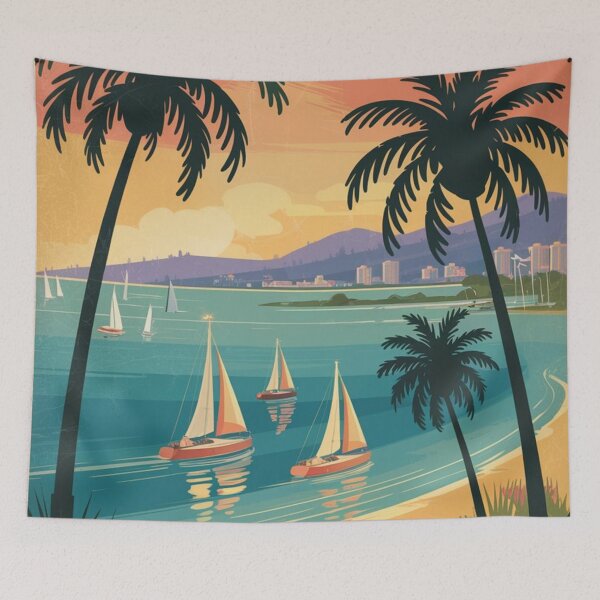 Item preview, Chula Vista Vintage Travel Poster designed and sold by TravelerRat.
