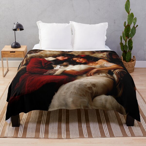 Item preview, Couple in love with their cat at Christmas designed and sold by Jose Antonio Exposito Rodriguez.