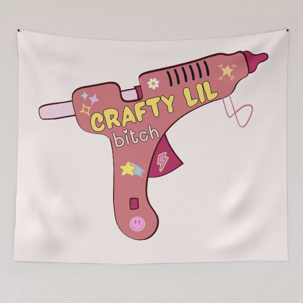 Item preview, crafty lil bitch designed and sold by PeachyLitchi.