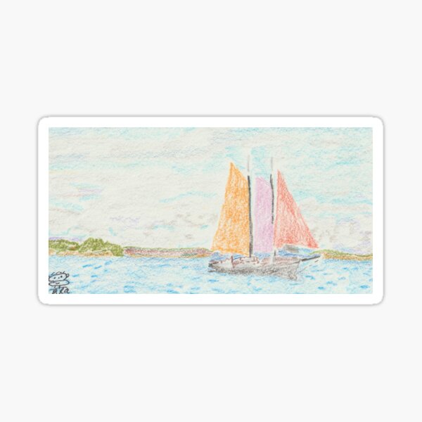 Item preview, Colorful Sailing designed and sold by BLAStudio.