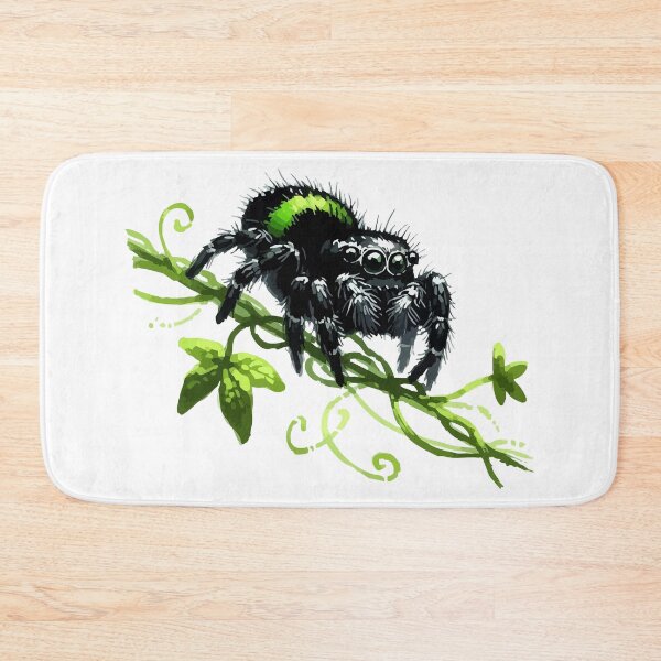 Item preview, Cute Jumping Spider Little Phidippus Audax designed and sold by TomFrontierArt.