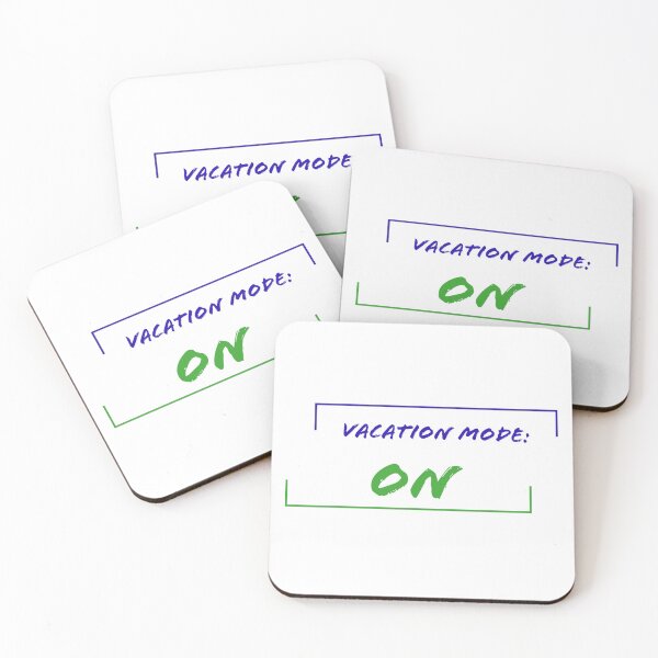 Item preview, Vacation Mode On - Travel Enthusiast Quote designed and sold by PixelParinda.