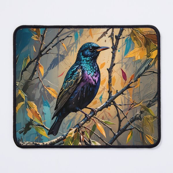 Item preview, European Starling - Birds of America Series designed and sold by NudnaGrafika.