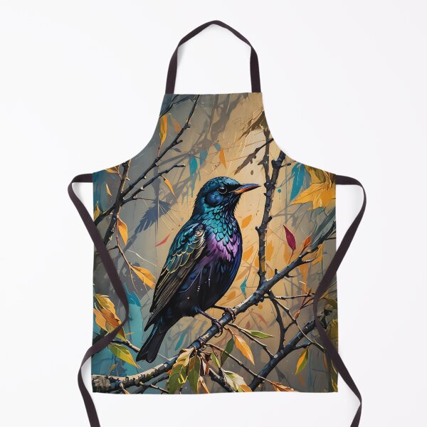 Item preview, European Starling - Birds of America Series designed and sold by NudnaGrafika.
