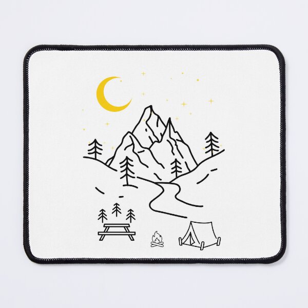 Item preview, Camping in the mountains designed and sold by Dougall5150.
