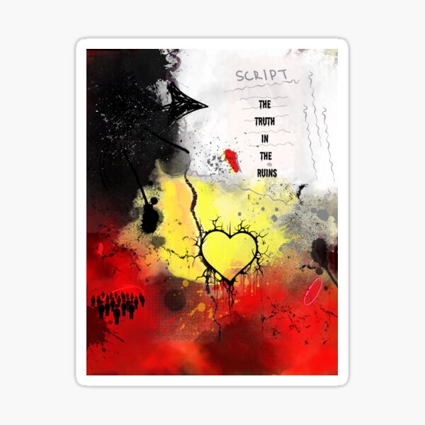 Item preview, Truth in the Ruins, Typography in a beautiful design designed and sold by Art With Impact – Statement Art & Apparel for Deep Thinkers.
