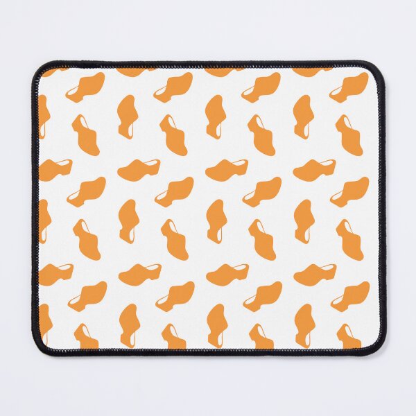 Item preview, Clog Dance - orange on white designed and sold by BrendaWaldekker.