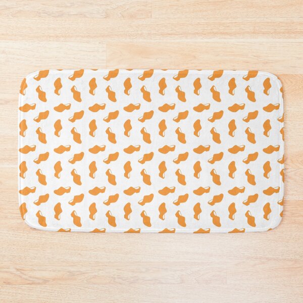 Item preview, Clog Dance - orange on white designed and sold by BrendaWaldekker.