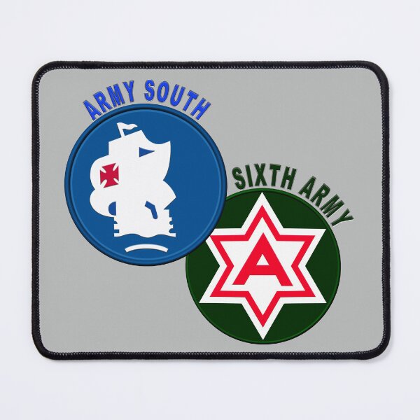Item preview, ARMY SOUTH (SIXTH ARMY) designed and sold by SoldierAlways.