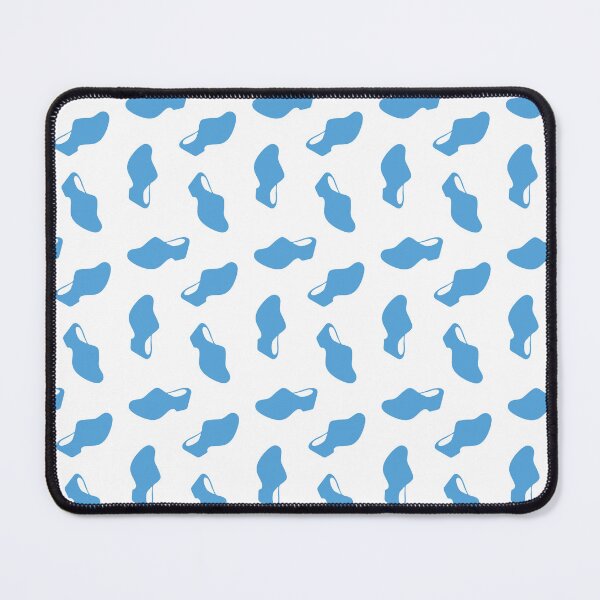 Item preview, Clog Dance - blue on white designed and sold by BrendaWaldekker.