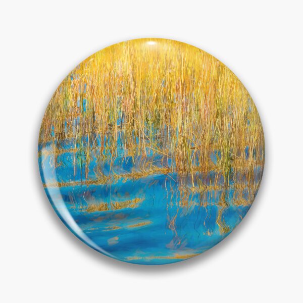 Item preview, Blue Waters Golden Grass  Merritt Island National Wildlife Refuge X100 designed and sold by RichFrancoCars.