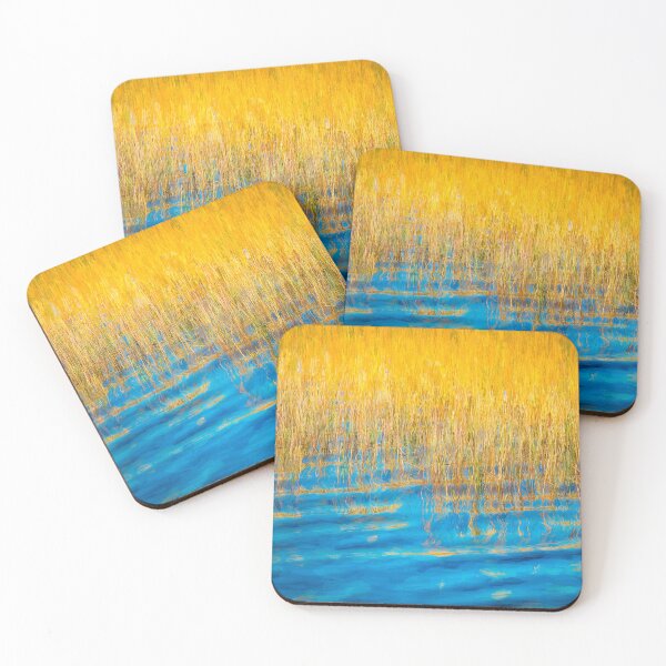 Item preview, Blue Waters Golden Grass  Merritt Island National Wildlife Refuge X100 designed and sold by RichFrancoCars.