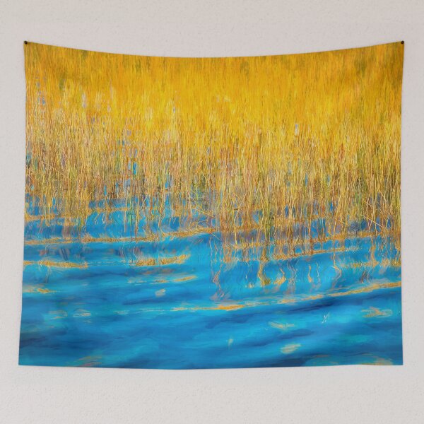 Item preview, Blue Waters Golden Grass  Merritt Island National Wildlife Refuge X100 designed and sold by RichFrancoCars.