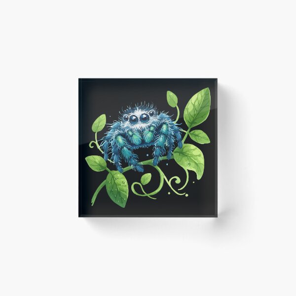 Item preview, Cute Little Jumping Spider Arachnid designed and sold by TomFrontierArt.
