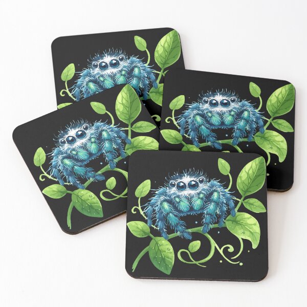 Item preview, Cute Little Jumping Spider Arachnid designed and sold by TomFrontierArt.