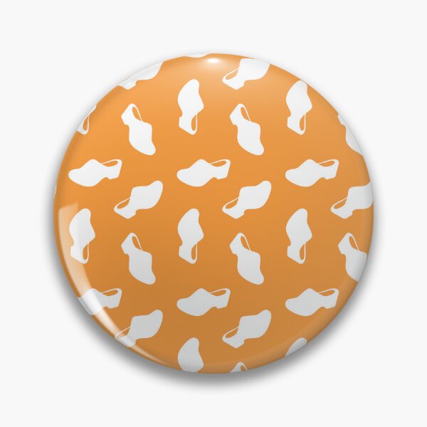 Item preview, Clog Dance - white on orange designed and sold by BrendaWaldekker.