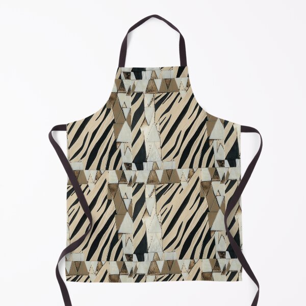 Item preview, Zebra Beige Black and White, Anglo Gothic, Danish triangle designed and sold by wintervsfall.