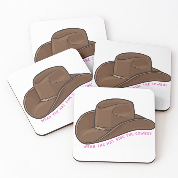 Item preview, wear the hat ride the cowboy pink designed and sold by agninmann.