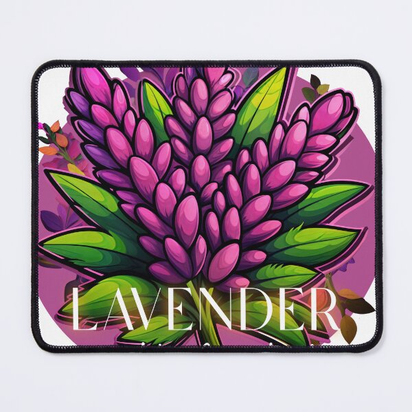 Item preview, Sticker T-Shirt Design Flowers: LAVENDER designed and sold by ForeverPrintsOK.