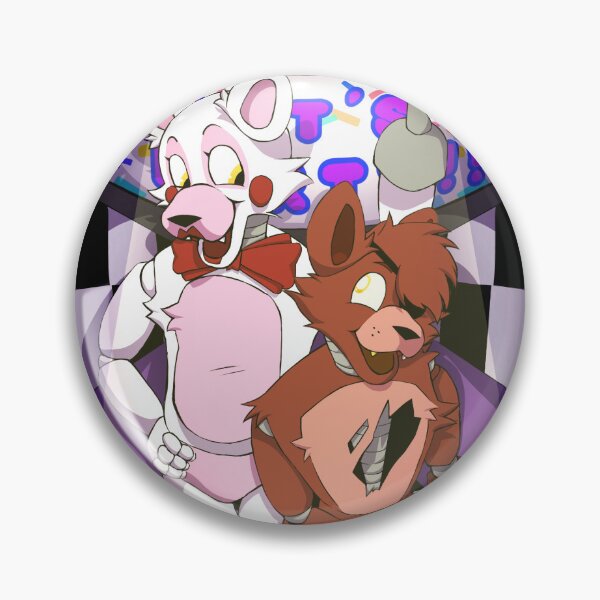 Item preview, Foxy And Fixed Mangle/Toy Foxy designed and sold by DogIsShark.