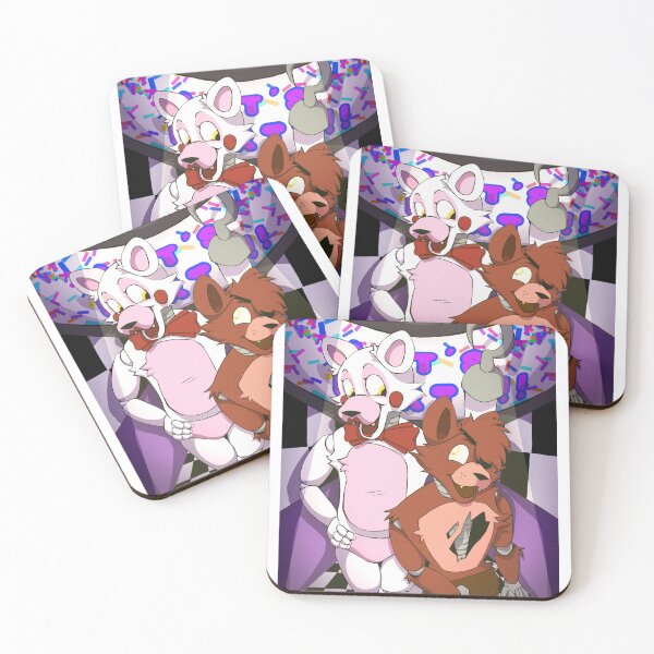 Item preview, Foxy And Fixed Mangle/Toy Foxy designed and sold by DogIsShark.