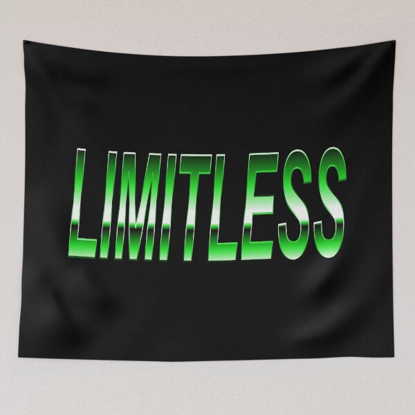 Item preview,  Limitless Ambition – Bold Green Gradient Typography designed and sold by AgarutanPrint.
