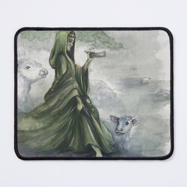Item preview, The Green Lady of the Lake designed and sold by SaskiaFranken.