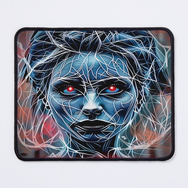Item preview, Veins of Dread: Abstract Horror Art Print designed and sold by gleefulme.