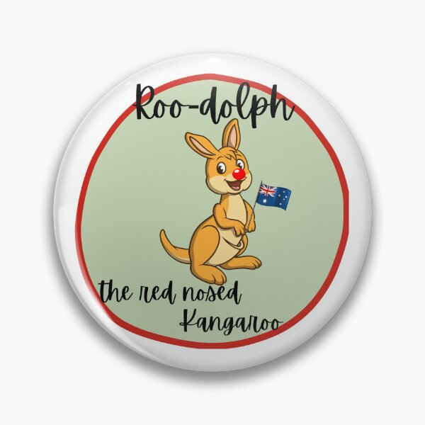 Item preview, Roodolph the red nosed Kangaroo designed and sold by BlesstB.
