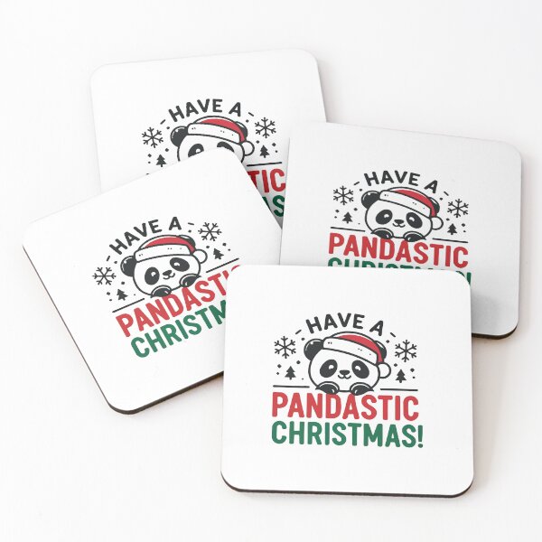 Item preview, Have a Pandastic Christmas Panda Holiday designed and sold by chantastical.