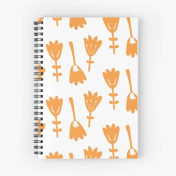 Item preview, Polder Blooms - orange flower white background designed and sold by BrendaWaldekker.