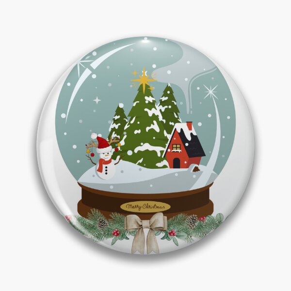 Item preview, Christmas Snow Globe - Great gift! designed and sold by Scandinavian-Ai.