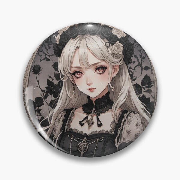 Artikelvorschau, Melancholic, Dreamy Anime Girl Portrait entworfen und verkauft von mandalahaze.
