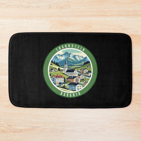 Item preview, Traunstein in Retro Vector Style designed and sold by MaateoDesign.