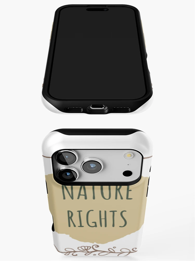 Thumbnail 3 of 4, iPhone Case, Nature Rights designed and sold by AWADHESH  CHAURASIA.