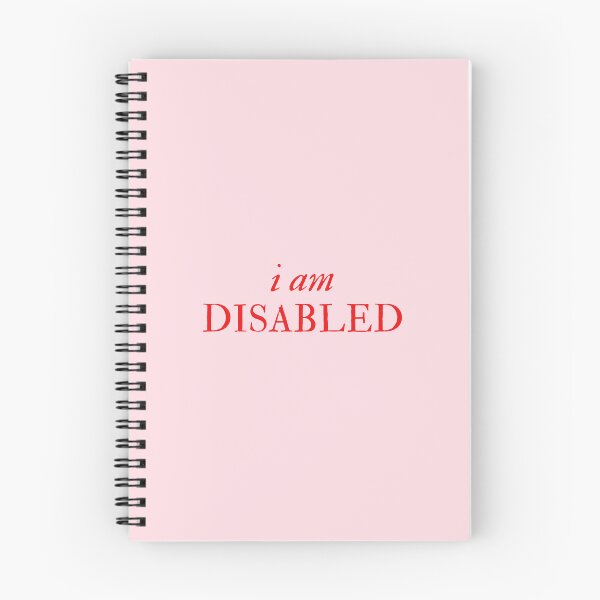 Item preview, I am Disabled - Disability Support designed and sold by mydoodlesateme.