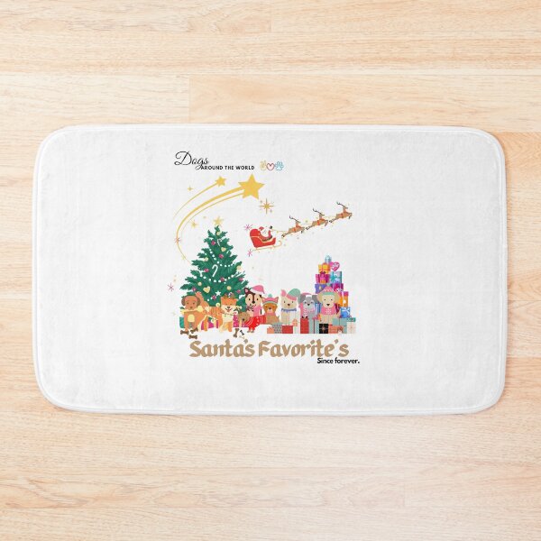 Item preview, Santa's Favorites - Dogs Around The World designed and sold by Scandinavian-Ai.