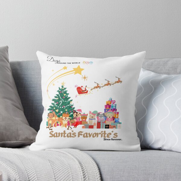 Item preview, Santa's Favorites - Dogs Around The World designed and sold by Scandinavian-Ai.