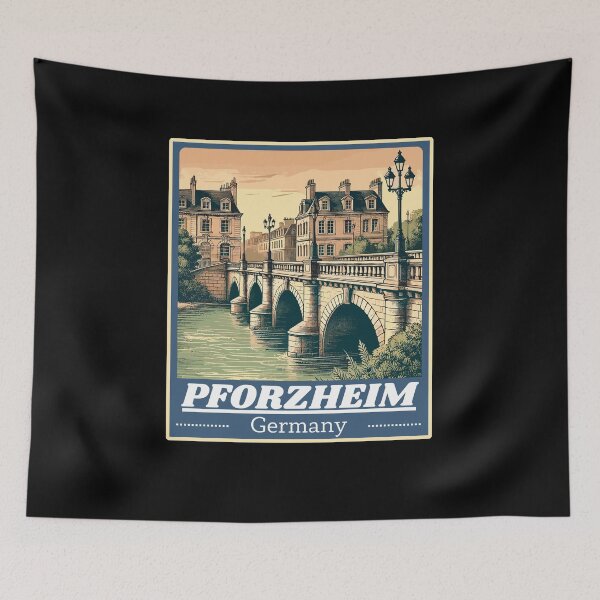Item preview, Horizonte retro de Pforzheim designed and sold by MaateoDesign.