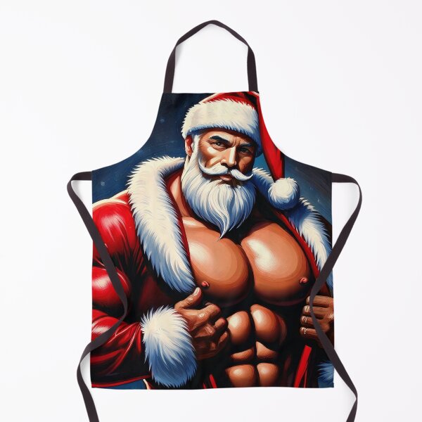 Item preview, Modern Sexy Santa Claus designed and sold by ArtFactoryAI.