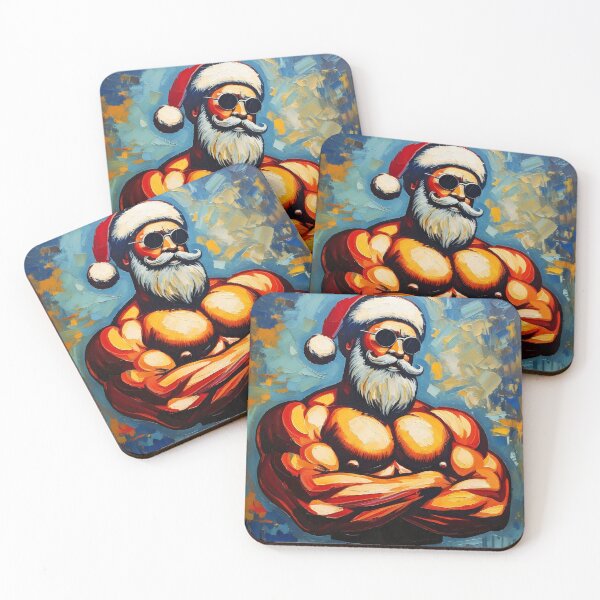 Item preview, Modern Sexy Santa Claus designed and sold by ArtFactoryAI.