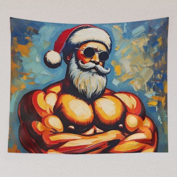 Item preview, Modern Sexy Santa Claus designed and sold by ArtFactoryAI.
