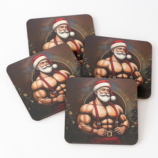 Item preview, Modern Sexy Santa Claus designed and sold by ArtFactoryAI.