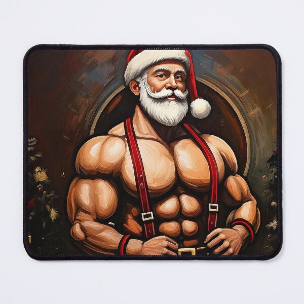 Item preview, Modern Sexy Santa Claus designed and sold by ArtFactoryAI.