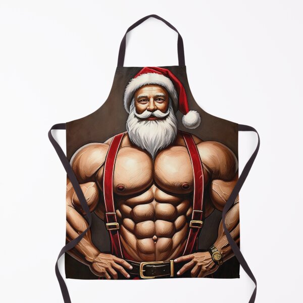 Item preview, Modern Sexy Santa Claus designed and sold by ArtFactoryAI.