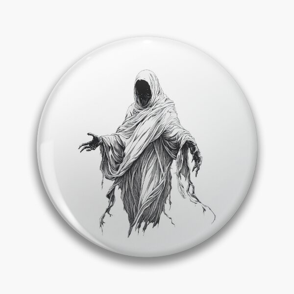 Item preview, Grim Looking Wraith designed and sold by VTcountrydigital.