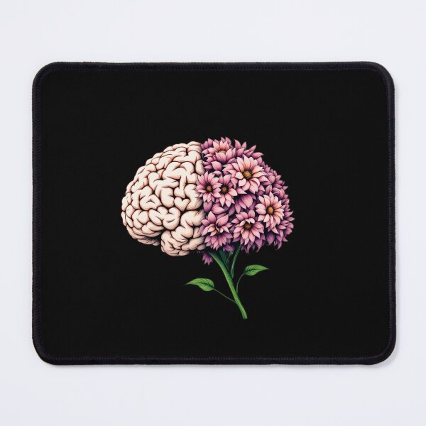Item preview, Half Brain Half Flowers designed and sold by jkrphoto.